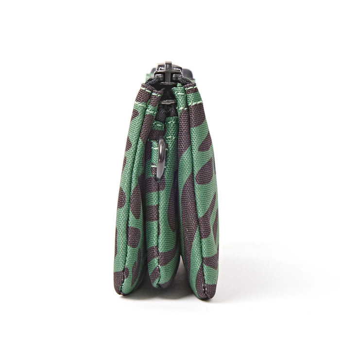 ROKA Carnaby Wallet in Mixed Animal Artichoke