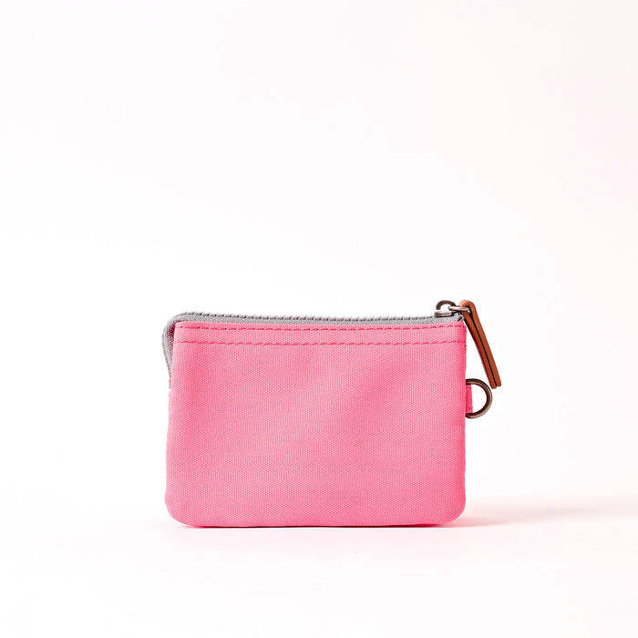 ROKA Carnaby Wallet in Pink Lemonade Recycled Canvas