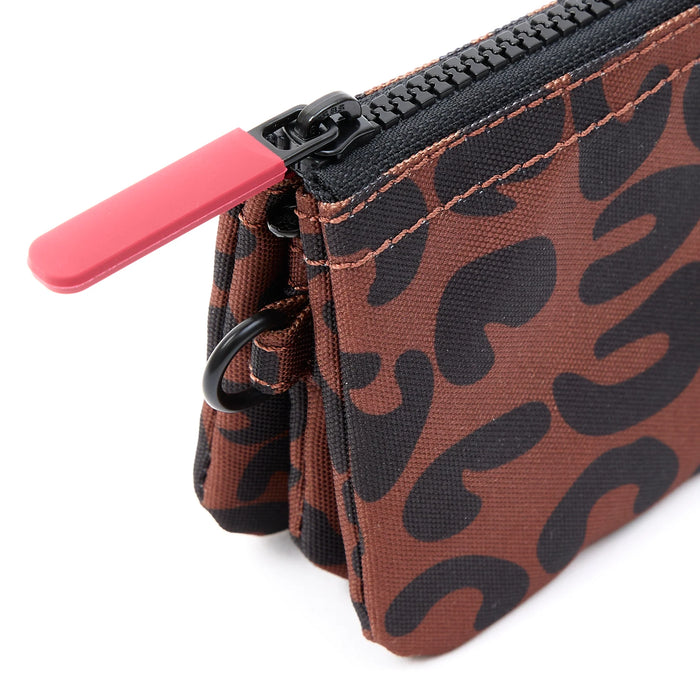 ROKA Carnaby Wallet in Scarlet Leopard
