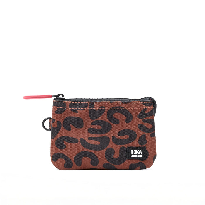 ROKA Carnaby Wallet in Scarlet Leopard