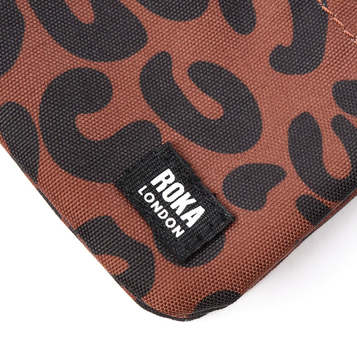 ROKA Carnaby Wallet in Scarlet Leopard