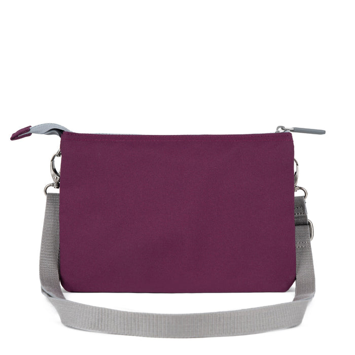 ROKA Carnaby Crossbody XL Cherry Lacquer Recycled Canvas Bag