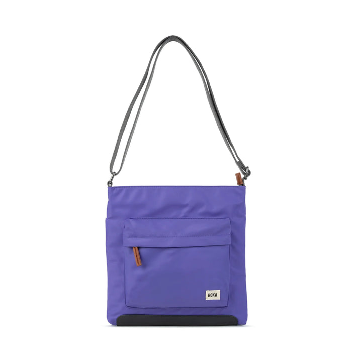 ROKA Kennington B Peri Purple Recycled Nylon Bag
