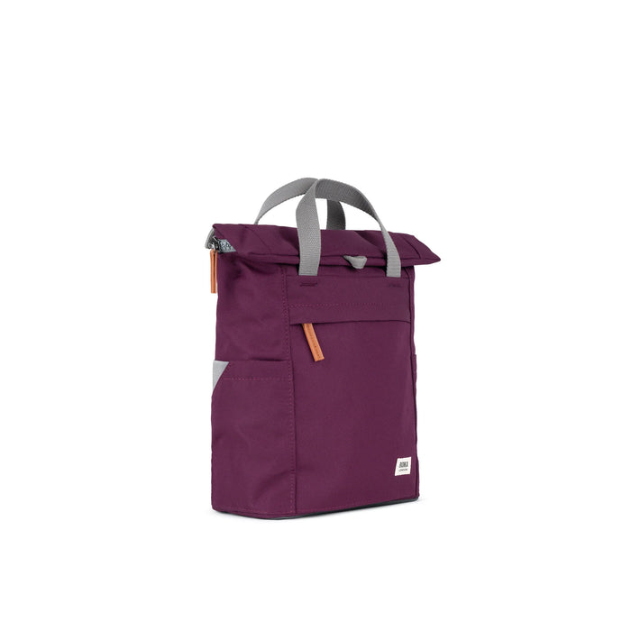 ROKA Bags Finchley A Cherry Lacquer Recycled Canvas Small