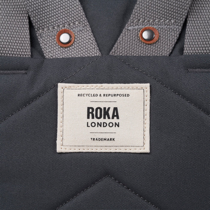 ROKA Finchley Backpack in Faded Black