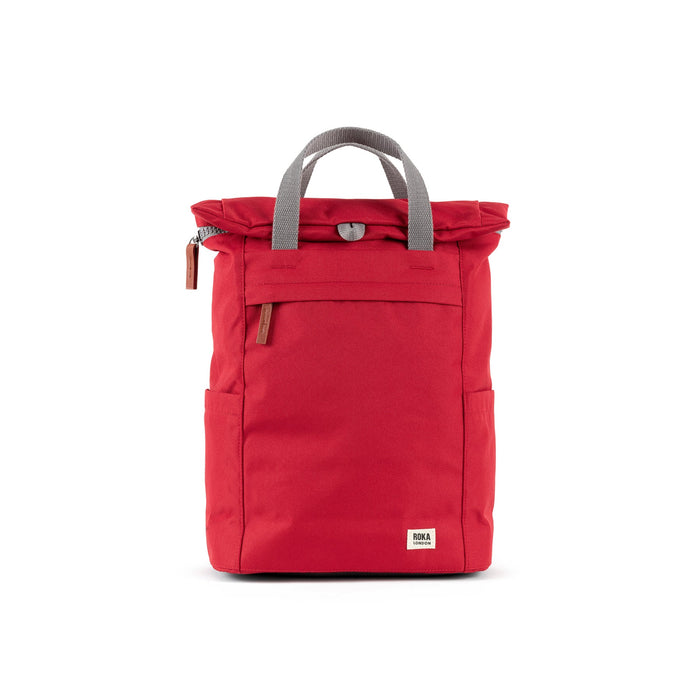 ROKA Finchley A Mars Red Recycled Canvas Medium Bag