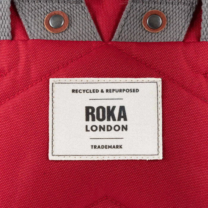 ROKA Finchley A Mars Red Recycled Canvas Medium Bag