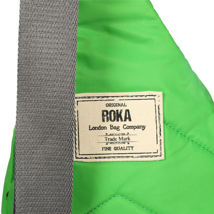 ROKA Bags Willesden B Kelly Green Recycled Nylon