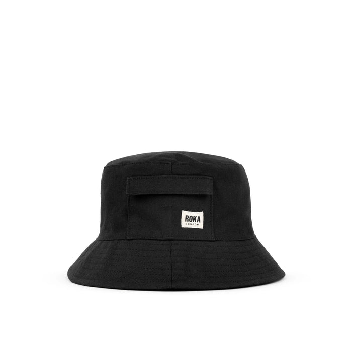 ROKA Hatfield Black Bucket Hat