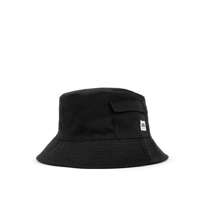 ROKA Hatfield Black Bucket Hat