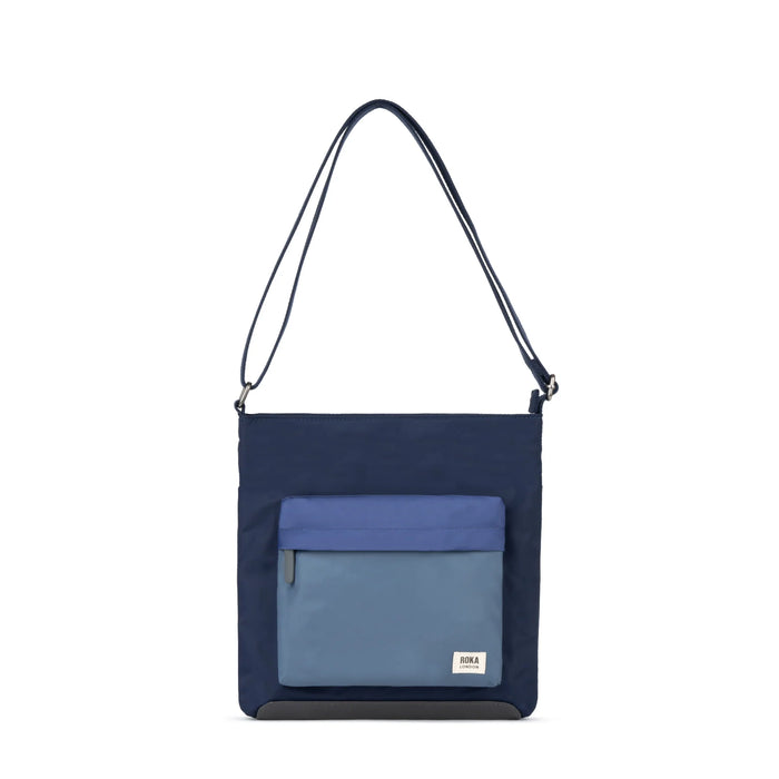 ROKA Kennington Crossbody Bag in Indigo Tonal