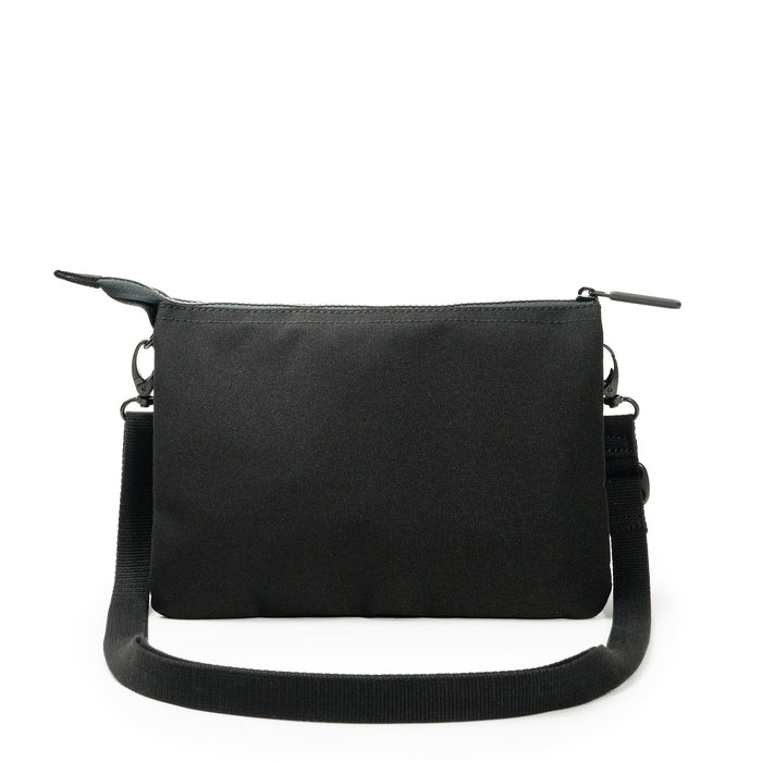 ROKA All Black Carnaby Crossbody XL Recycled Canvas Bag