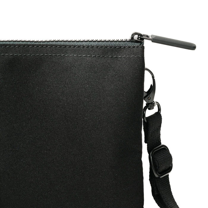 ROKA All Black Carnaby Crossbody XL Recycled Canvas Bag