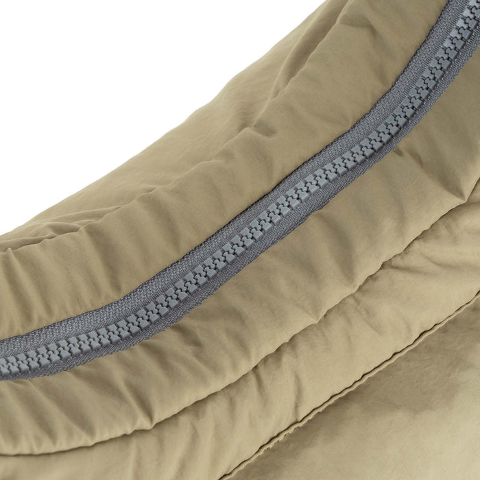 ROKA Belsize Taupe Taslon Crossbody Bag