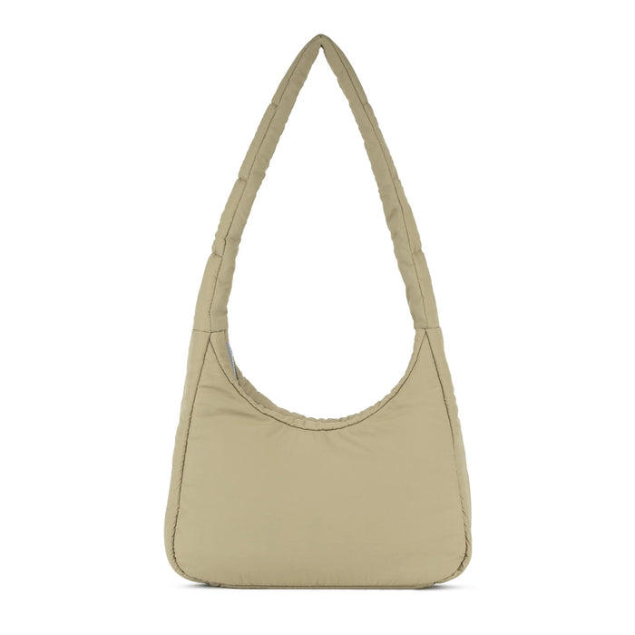 ROKA Belsize Taupe Taslon Crossbody Bag
