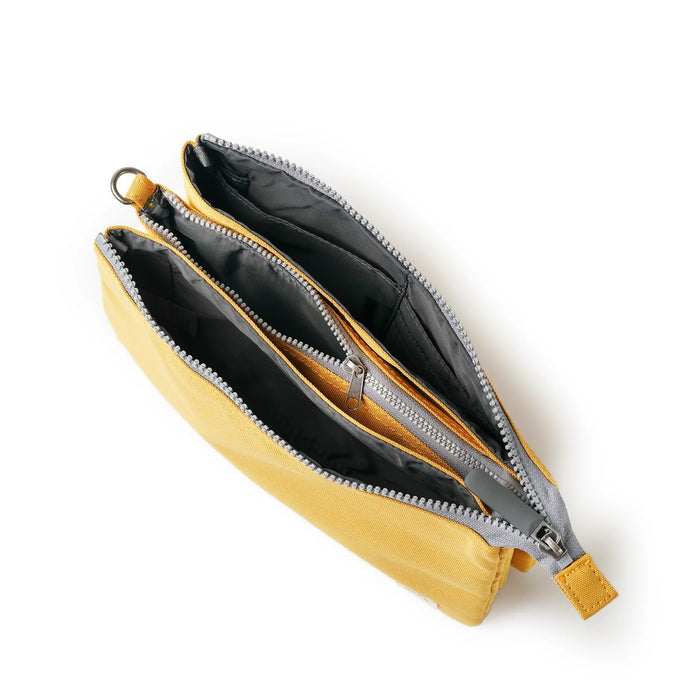 ROKA Carnaby Crossbody XL Flax Recycled Canvas Bag