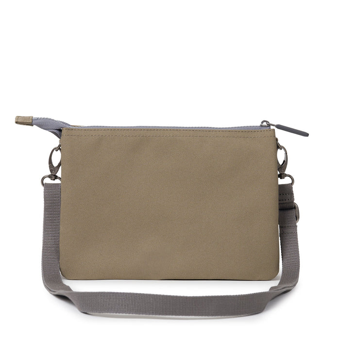 ROKA Carnaby Crossbody XL Taupe Recycled Canvas