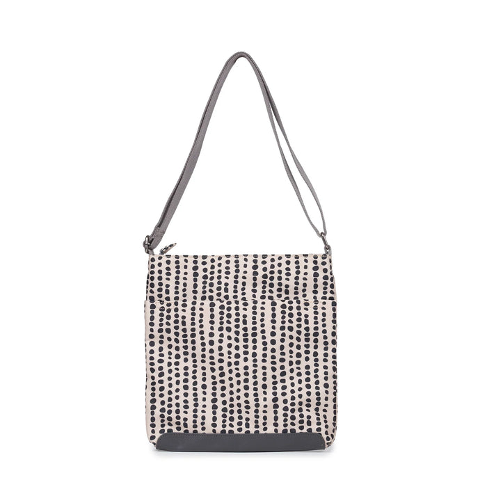 ROKA Kennington B Linear Dot Recycled Canvas Bag