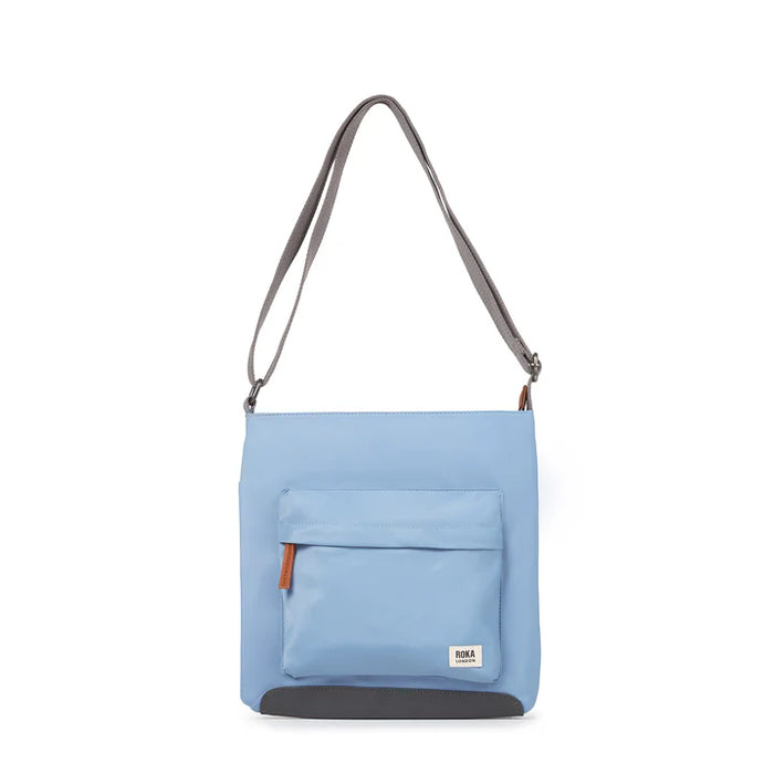 ROKA Kennington B Retro Blue Recycled Nylon Bag