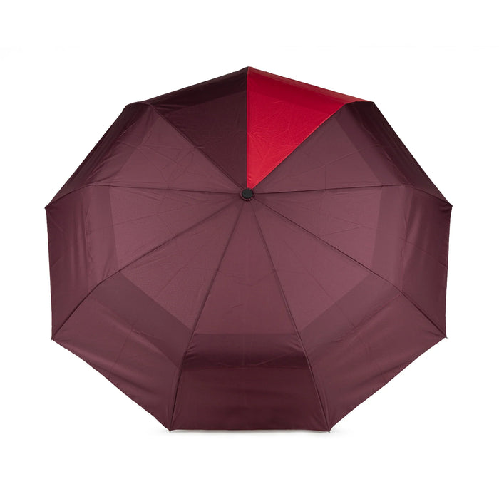 ROKA Waterloo Plum Cranberry Recycled Nylon Umbrella