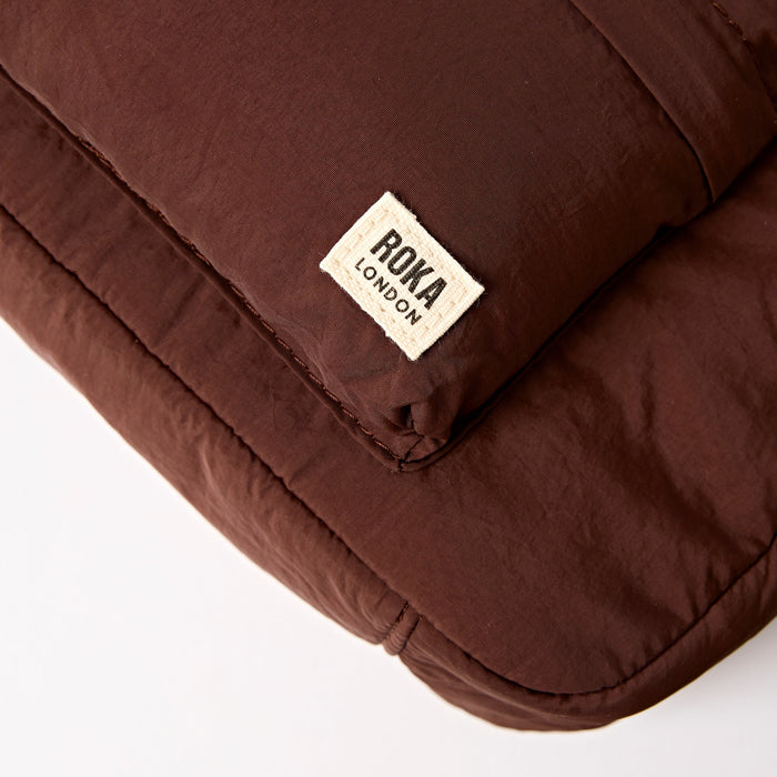 ROKA Belsize Handbag Chocolate Taslon