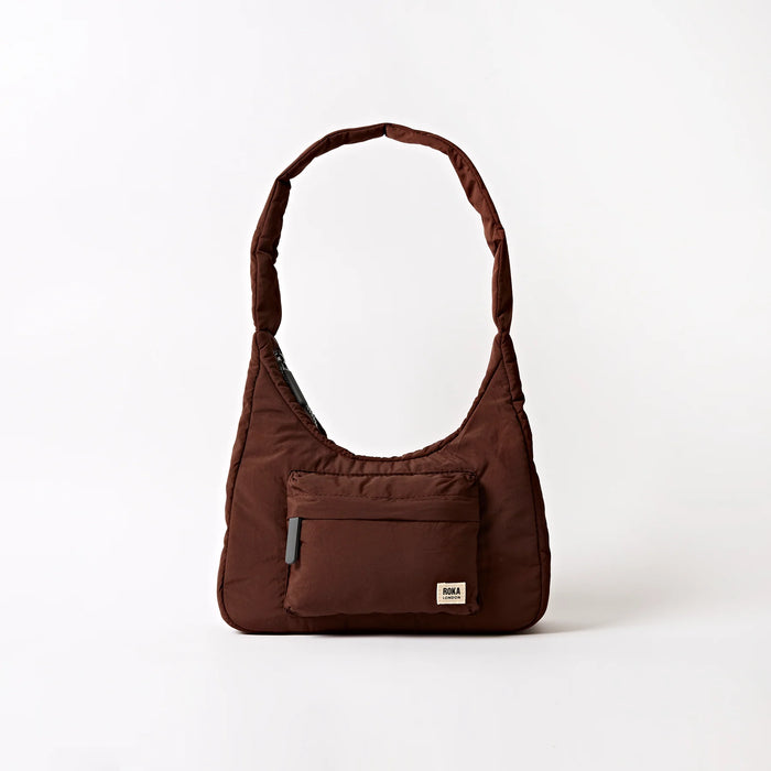 ROKA Belsize Handbag Chocolate Taslon
