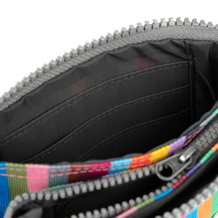 ROKA Carnaby Multi Stripe Recycled Canvas Bag