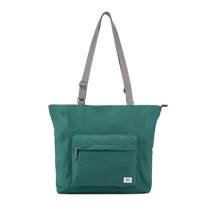 ROKA Trafalgar B Teal Recycled Canvas Bag