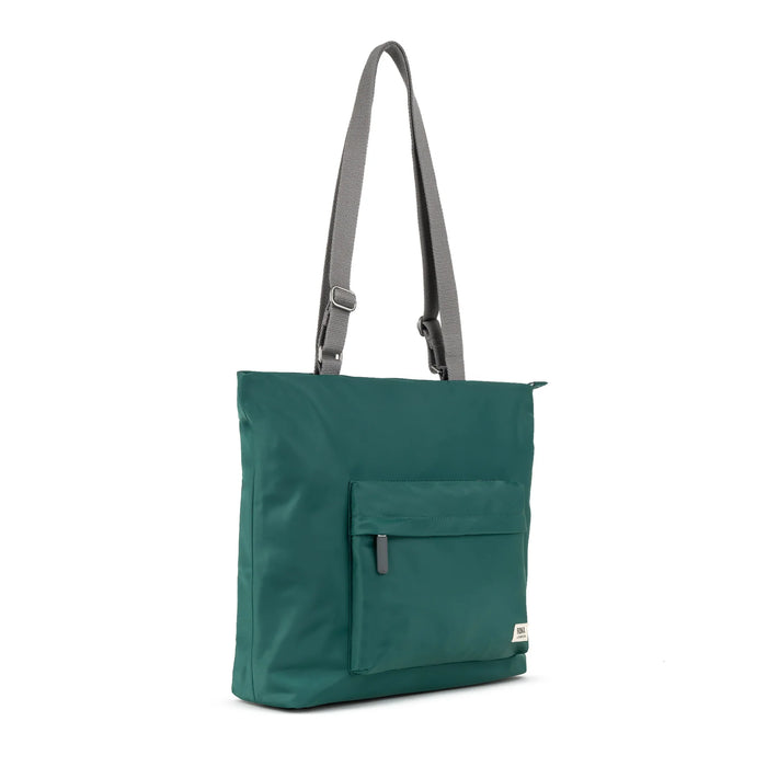 ROKA Trafalgar B Teal Recycled Canvas Bag