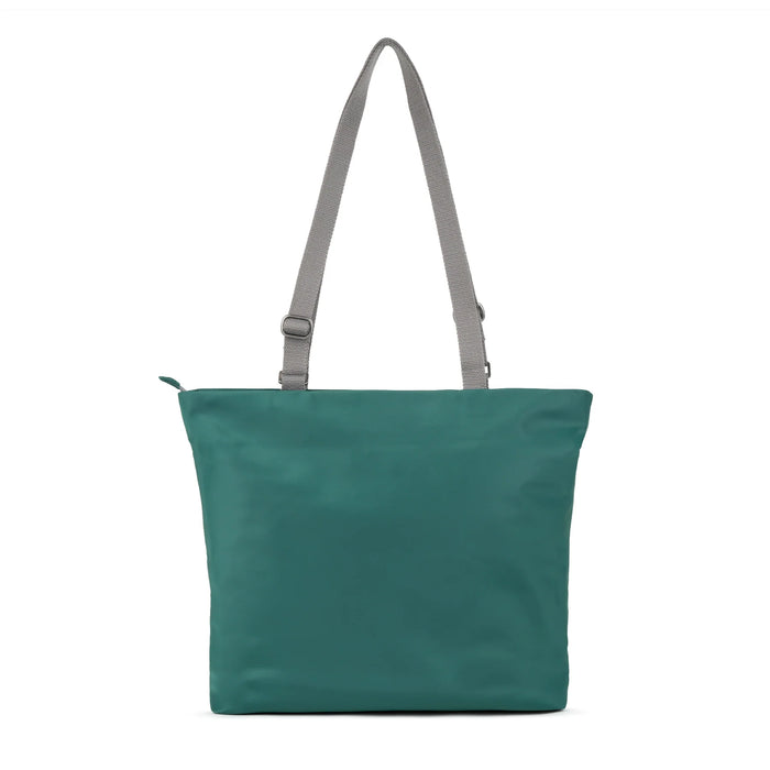ROKA Trafalgar B Teal Recycled Canvas Bag