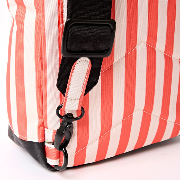 ROKA Willesden Sling Bag in Coral Stripe