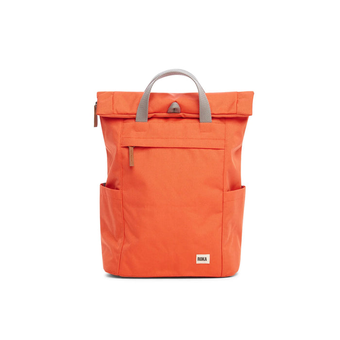 ROKA Bags Finchley Recycled Canvas Medium Neon Red