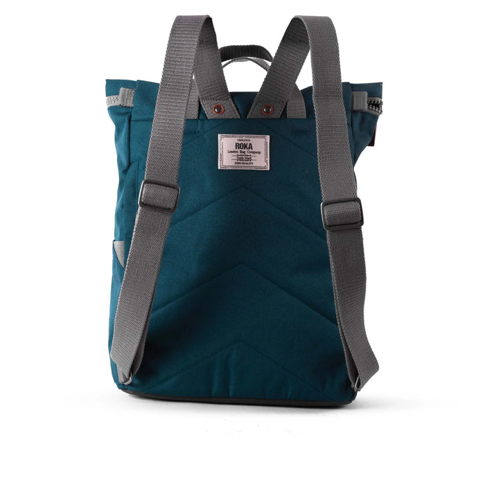 ROKA Bags Finchley Recycled Canvas Medium Teal