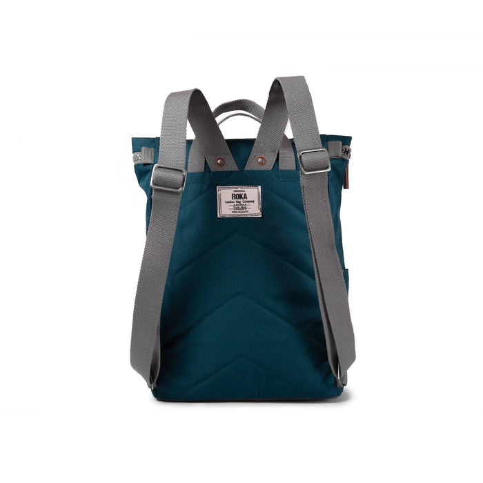 ROKA Bags Finchley Recycled Canvas Medium Teal