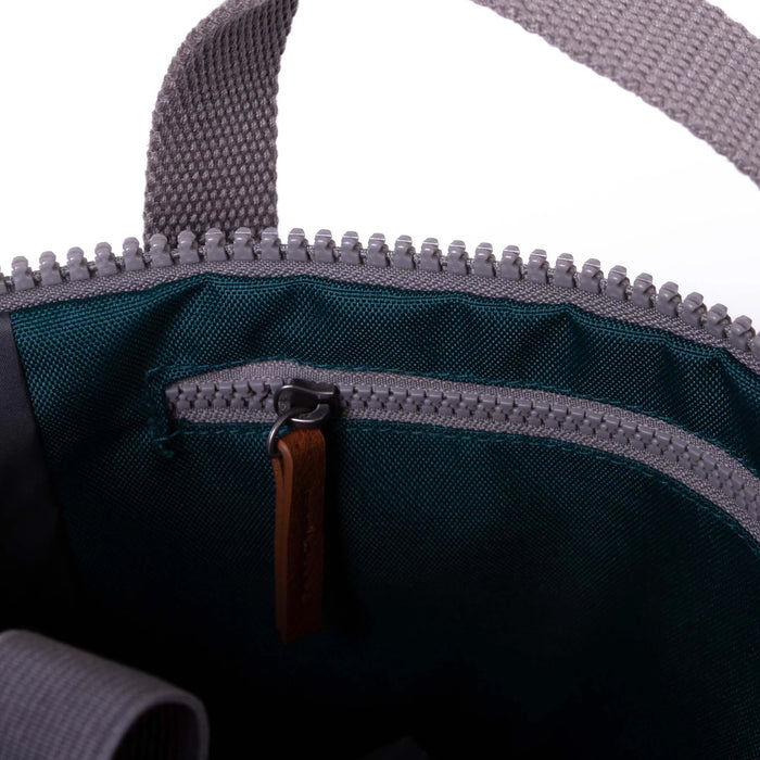 ROKA Bags Finchley Recycled Canvas Medium Teal