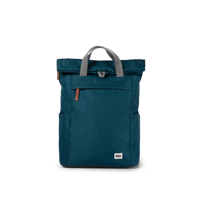 ROKA Bags Finchley Recycled Canvas Medium Teal