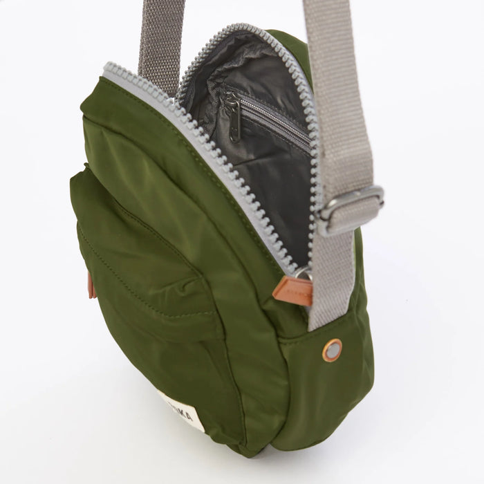 ROKA Paddington B Crossbody Sustainable Nylon Small Avocado Bag