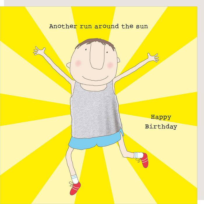 Rosie Made A Thing Card - Around The Sun Birthday Card