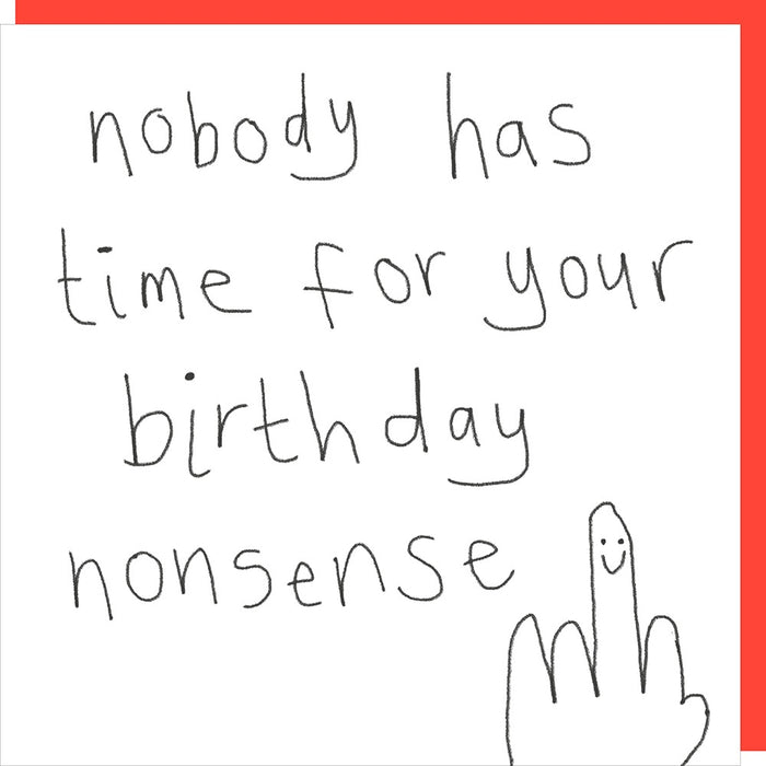 Rosie Made A Thing Card - Nonsense Birthday Card