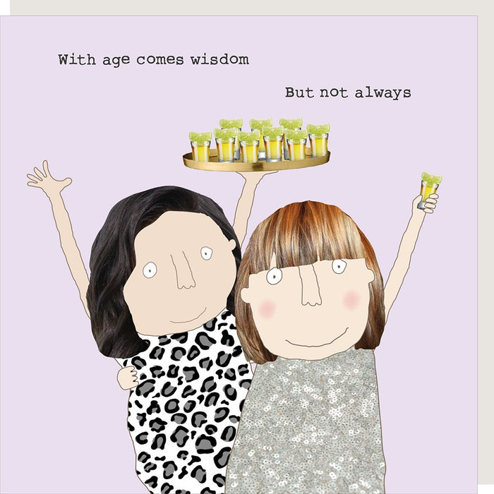 Rosie Made A Thing Card - Wisdom Birthday Card