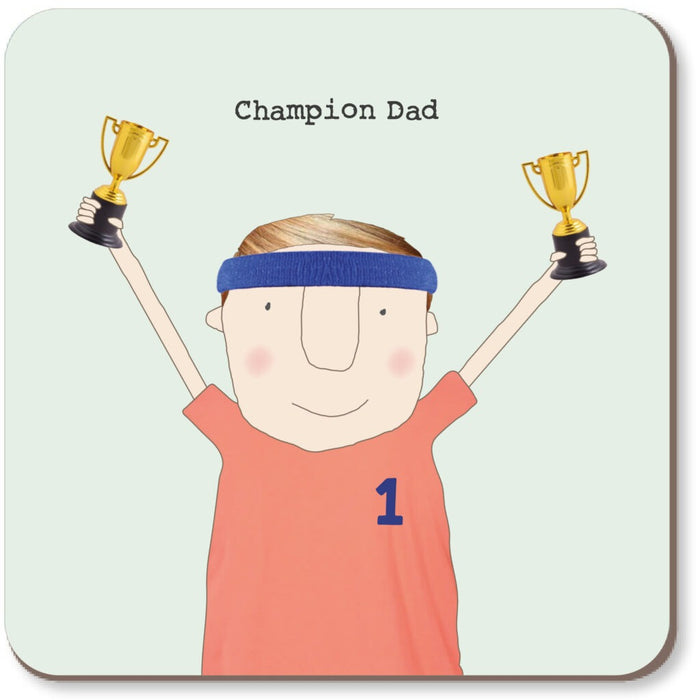 Rosie Made A Thing Coaster - Champion