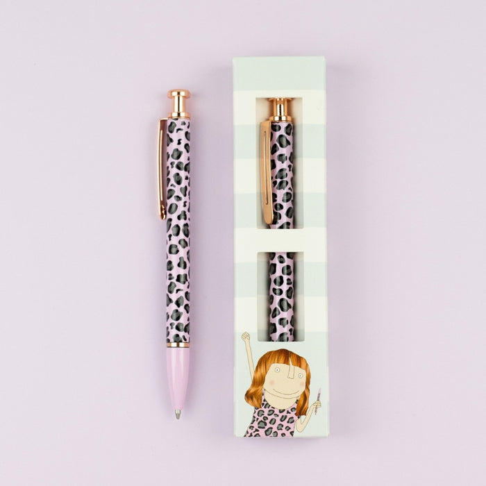 Rosie Made A Thing Leopardy Pen