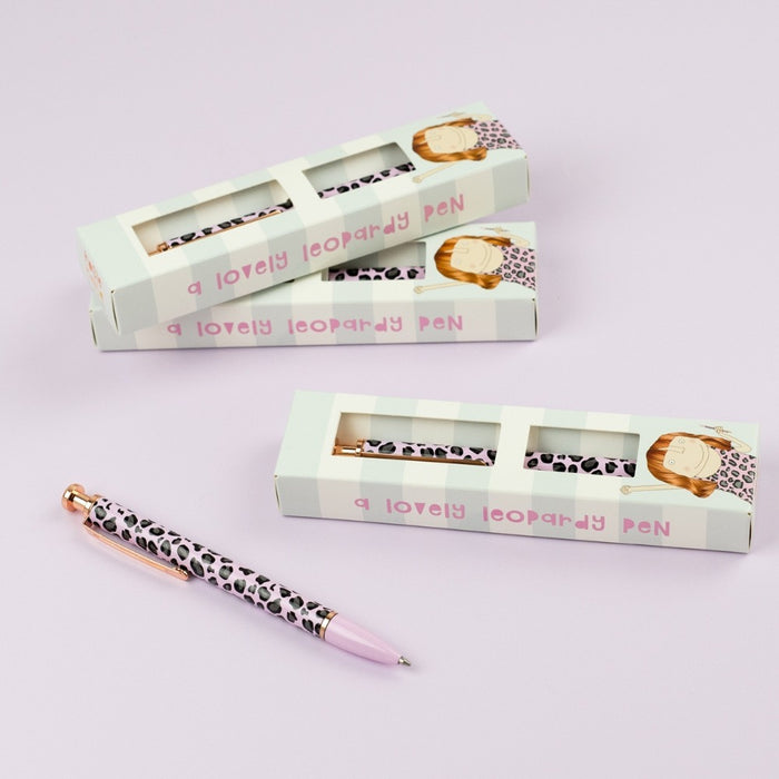 Rosie Made A Thing Leopardy Pen