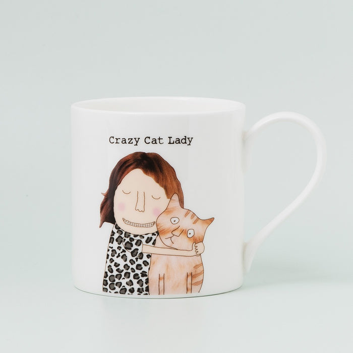 Rosie Made A Thing Mug - Crazy Cat Lady Mug