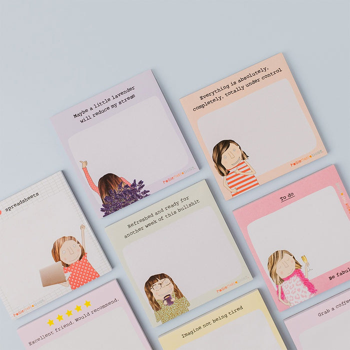 Rosie Made A Thing Sticky Jots Pad - Spreadsheets