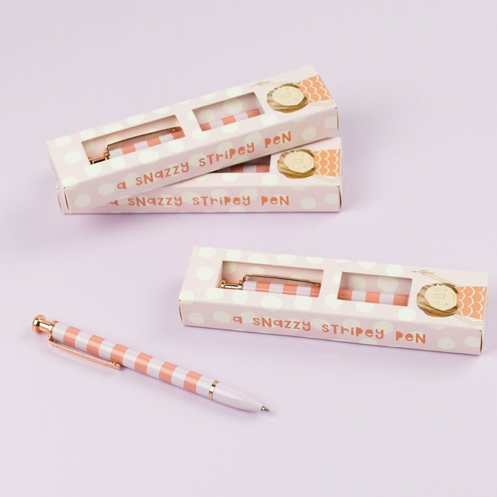 Rosie Made A Thing Stripey Pen
