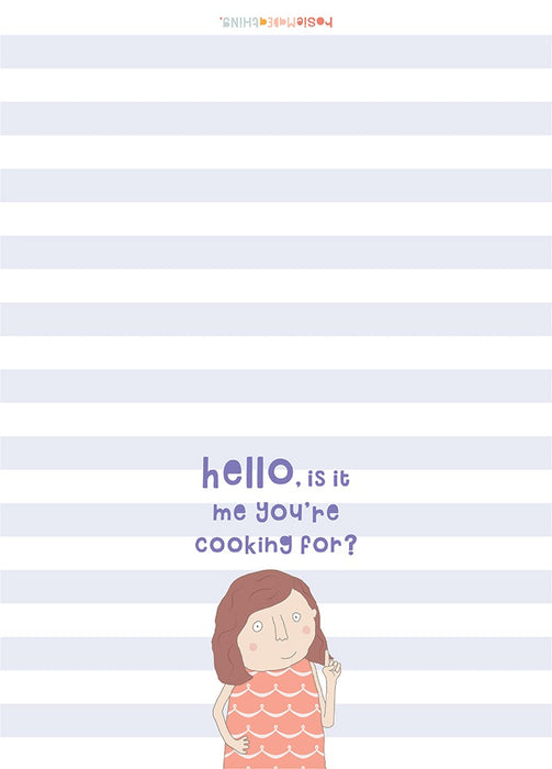 Rosie Made A Thing Tea Towel - Hello