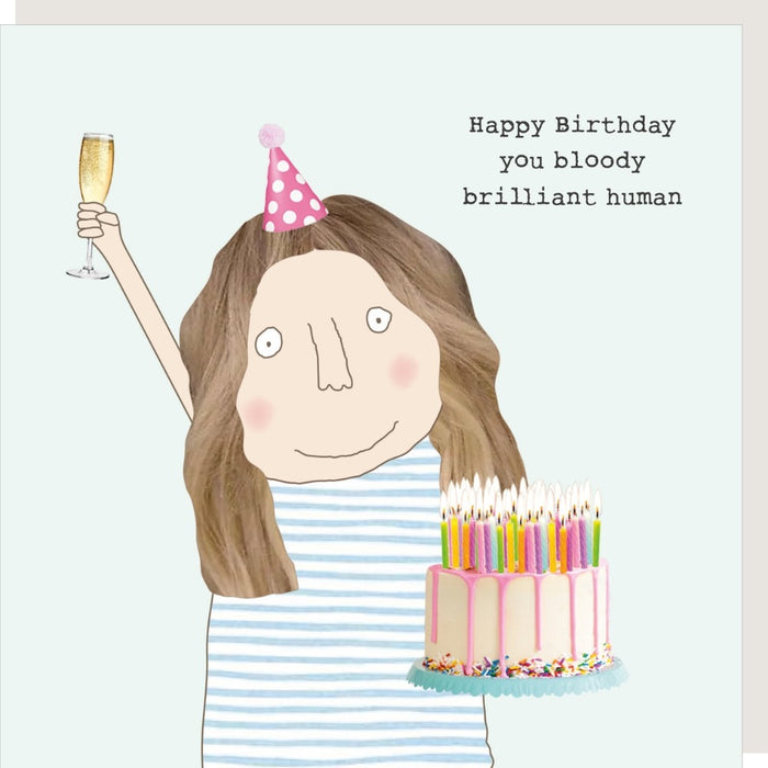 Rosie Made A Thing Card - Brilliant Human