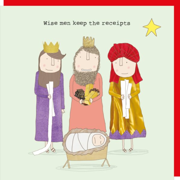 Rosie Made A Thing Card - Wise Men Receipts