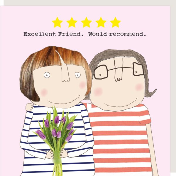 Rosie Made A Thing Card -Five Star Friend
